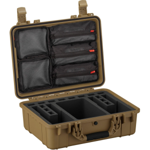 Condition 1 20" 4 Pistol Case wit Lid Organizer