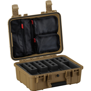 Condition 1 16" 4 Pistol Case wit Lid Organizer