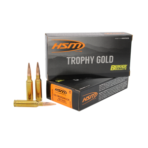 HSM Trophy Gold Elite Hunter 6.5 Creedmoor Rifle Ammunition 20 Round Box