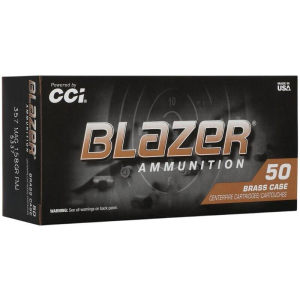 Blazer Ammunition Blazer Brass 357 Magnum Handgun Ammunition 50 Round Box