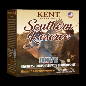 Kent Cartridge Southern Reserve Dove 12 Gauge Shotshells 25 Round Box
