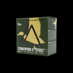 Apex Ammunition Stratified S3 Waterfowl 12 Gauge Shotshells 25 Round Box