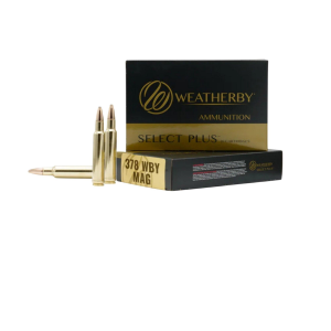 Weatherby Select Plus Barnes TSX 378 Weatherby Magnum Rifle Ammunition 20 Round Box