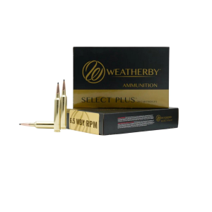 Weatherby Select Plus Berger Elite Hunter 6.5 Weatherby RPM Rifle Ammunition 20 Round Box