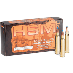 HSM Blitz King 204 Ruger Rifle Ammunition 20 Round Box