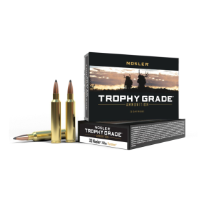 Nosler Partition Trophy Grade 30 Nosler Rifle Ammunition 20 Round Box