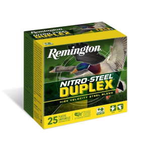 Remington Nitro Steel Duplex 20 Gauge Shotshells 25 Round Box
