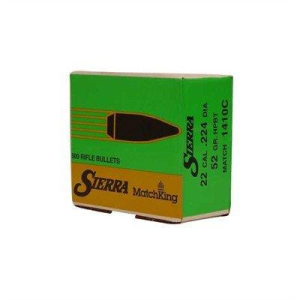 Sierra MatchKing 22 Caliber Rifle Bullets