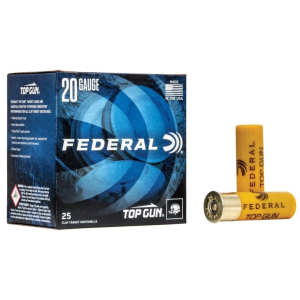 Federal Top Gun 20 Gauge Shotshells 250 Round Box