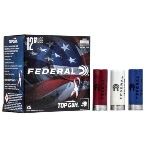 Federal Top Gun Red, White, & Blue 12 Gauge Shotshells 250 Round Box