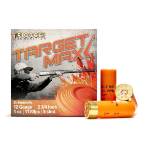 Fiocchi Scheels Exclusive Light Target Max Case 12 Gauge Shotshells 250 Round Box