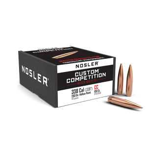 Nosler Custom Competition Match 33 Caliber Rifle Bullets
