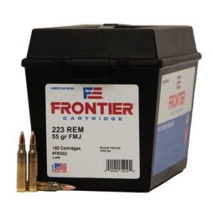 Hornady Frontier 223 Remington Rifle Ammunition 150 Round Box