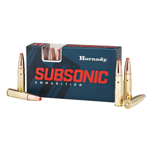 Hornady Subsonic Sub-X 300 AAC Blackout Rifle Ammunition 50 Round Box