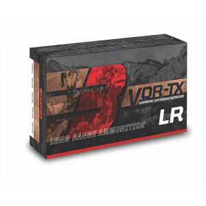Barnes VOR-TX LR LRX 22 Creedmoor Rifle Ammunition 20 Round Box