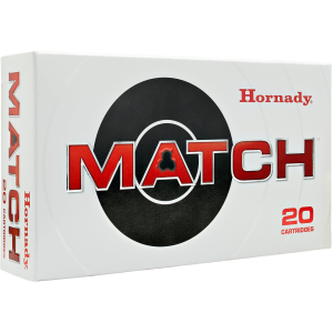Hornady Match 8x57 JS Rifle Ammunition 20 Round Box