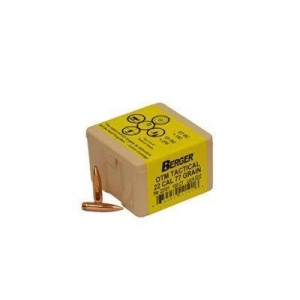 Berger Match OTM Tactical 22 Cal 77gr 100/bx