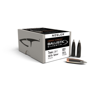 Nosler Ballistic Silvertip 28 Caliber Rifle Bullets