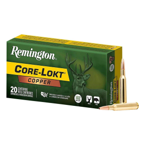 Remington Core-Lokt Copper HP 243 Winchester Rifle Ammunition 20 Round Box