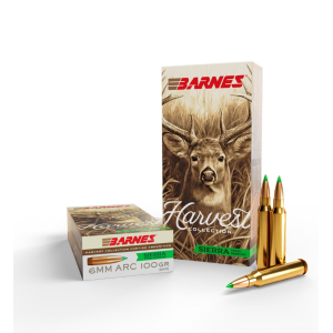 Barnes Harvest Collection 6mm ARC Rifle Ammunition 20 Round Box