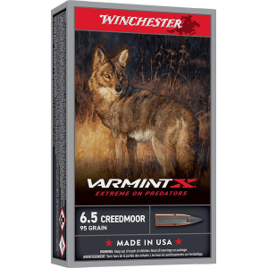 Winchester Varmint-X 6.5 Creedmoor Rifle Ammunition 20 Round Box