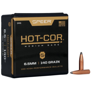 Speer Hot-Cor 26 Caliber Rifle Bullets