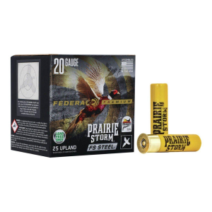 Federal Prairie Storm FS Steel 20 Gauge Shotshells 25 Round Box