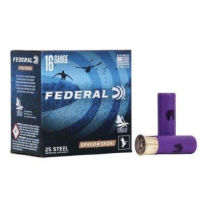 Federal Speed Shok Steel 16 Gauge Shotshells 25 Round Box
