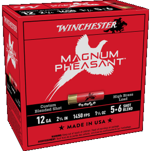 Winchester Magnum Pheasant 12 Gauge Shotshells 25 Round Box