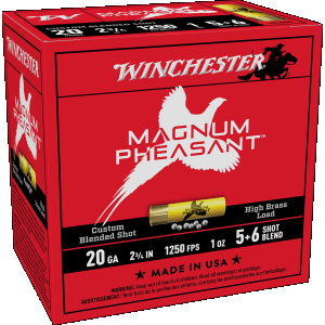 Winchester Magnum Pheasant 20 Gauge Shotshells 25 Round Box