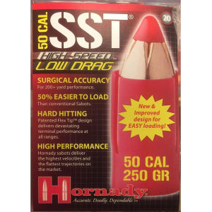 Hornady SST-ML Low Drag Sabot Muzzleloader Bullets