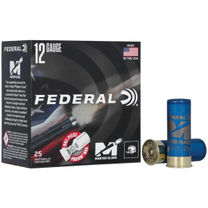 Federal Master Class 12 Gauge Shotshells 25 Round Box