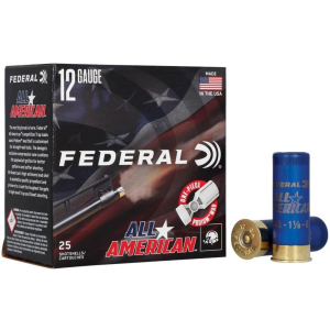 Federal All American 12 Gauge Shotshells 25 Round Box
