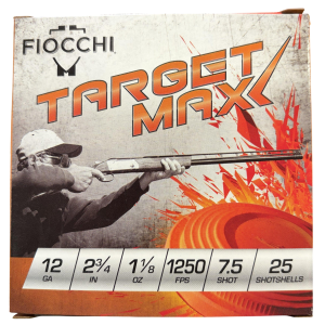 Fiocchi Scheels Exclusive Heavy Target Max 12 Gauge Shotshells 25 Round Box