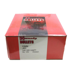 Hornady Action 10mm JHP Pistol Bullets