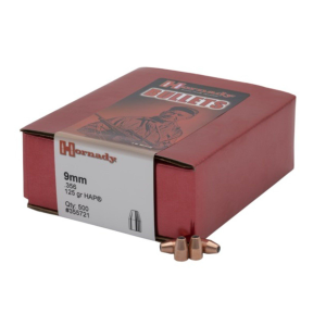 Hornady HAP 9mm Pistol Bullets