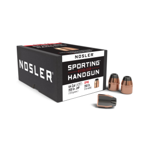 Nosler Sporting Revolver 44 Caliber JHP Handgun Bullets