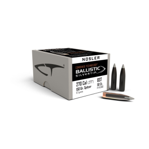 Nosler Ballistic Silvertip 27 Caliber Rifle Bullets