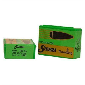 Sierra GameKing 8mm SBT Rifle Bullets