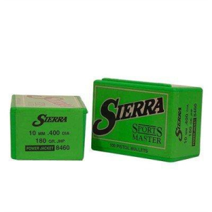 Sierra Bullet 10MM .400 180gr JHP