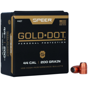 Speer Gold Dot Personal Protection 44 Caliber HP Handgun Bullets