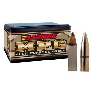 Barnes Multi-Purpose green (MPG) 22 Caliber Bullets