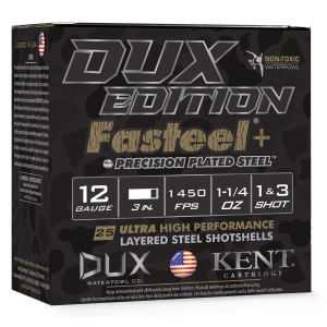 Kent Cartridge DUX Edition Fasteel+ 12 Gauge Shotshells 100 Round Box
