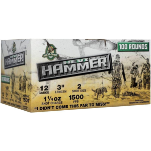 HEVI-Shot Hevi Hammer 12 Gauge Shotshells 100 Round Box