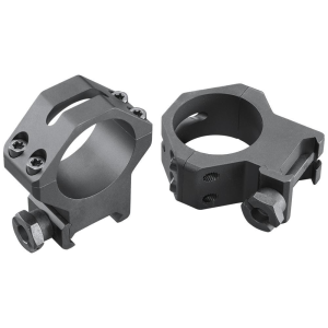 Weaver 4-Hole Tactical Picatinny Aluminum Scope Rings - 30mm High Matte