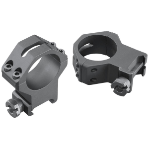Weaver 4-Hole Tactical Picatinny Aluminum Scope Rings - 30mm X-High Matte