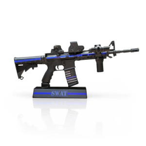 Goat Guns AR15 Thin Blue Line/SWAT Miniature Model