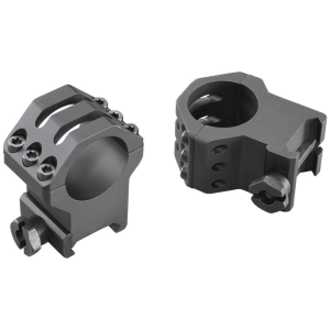 Weaver 6-Hole Picatinny Tactical Scope Rings - 1" Extra X-High