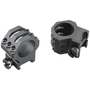 Weaver 6-Hole Picatinny Tactical Scope Rings - 1" High