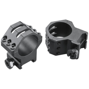 Weaver 6-Hole Aluminum Scope Rings - 30mm X-High Matte